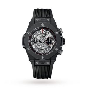 Replica Hublot Big Bang Men Automatic Black Rubber Watch 411.CI.1170.RX
