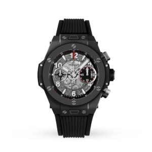 Replica Hublot Big Bang Men Automatic Black Rubber Watch 441.CI.1170.RX