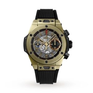 Replica Hublot Big Bang Men Automatic Black Rubber Watch 441.MX.1138.RX