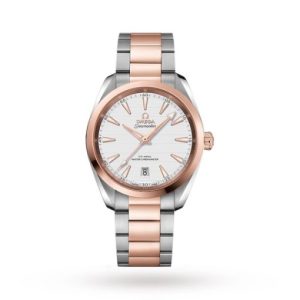 Replica Omega Seamaster Aqua Terra Men Automatic White Bicoloured Watch O22020382002001
