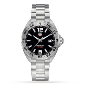 Replica TAG Heuer Formula 1 Men Quartz Black Stainless Steel Watch WAZ1112.BA0875