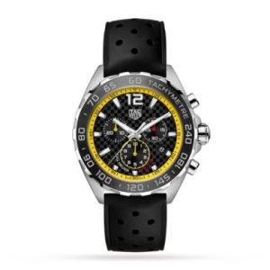 Replica TAG Heuer Formula 1 Men Quartz Black Rubber Watch CAZ101AC.FT8024