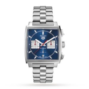 Replica TAG Heuer Monaco Men Automatic Blue Stainless Steel Watch CBL2111.BA0644