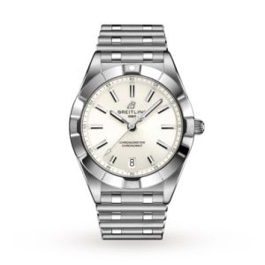 Replica Breitling Chronomat Women Quartz Silver Stainless Steel Watch A77310101A2A1