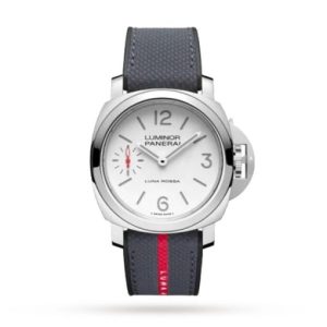 Replica Panerai Luminor Men Automatic White Fabric Watch PAM01342