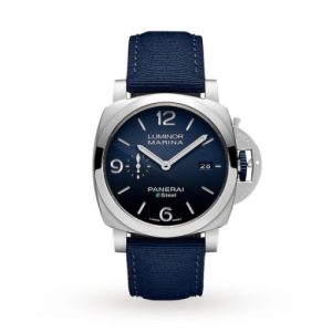 Replica Panerai Luminor Men Automatic Blue Resin Watch PAM01157