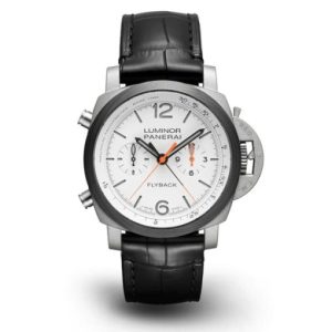Replica Panerai Luminor Men Automatic White Alligator Watch PAM01297