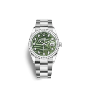 Replica Rolex Datejust 126284RBR 36mm Olive green