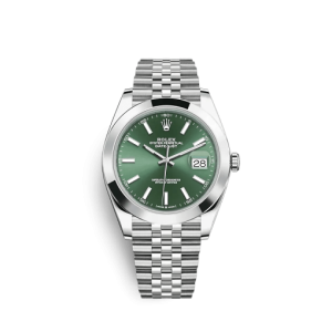Replica Rolex Datejust 126300 41mm Mint green (Jubilee)