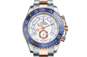 Replica Rolex Yacht-Master II Oyster 44 mm Oystersteel and Everose gold 116681