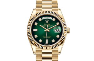 Replica Rolex Day-Date 36 Oyster 36 mm yellow gold 128238