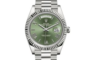 Replica Rolex Day-Date 40 Oyster 40 mm white gold 228239