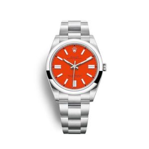 Replica Rolex Oyster Perpetual 41mm Coral Red
